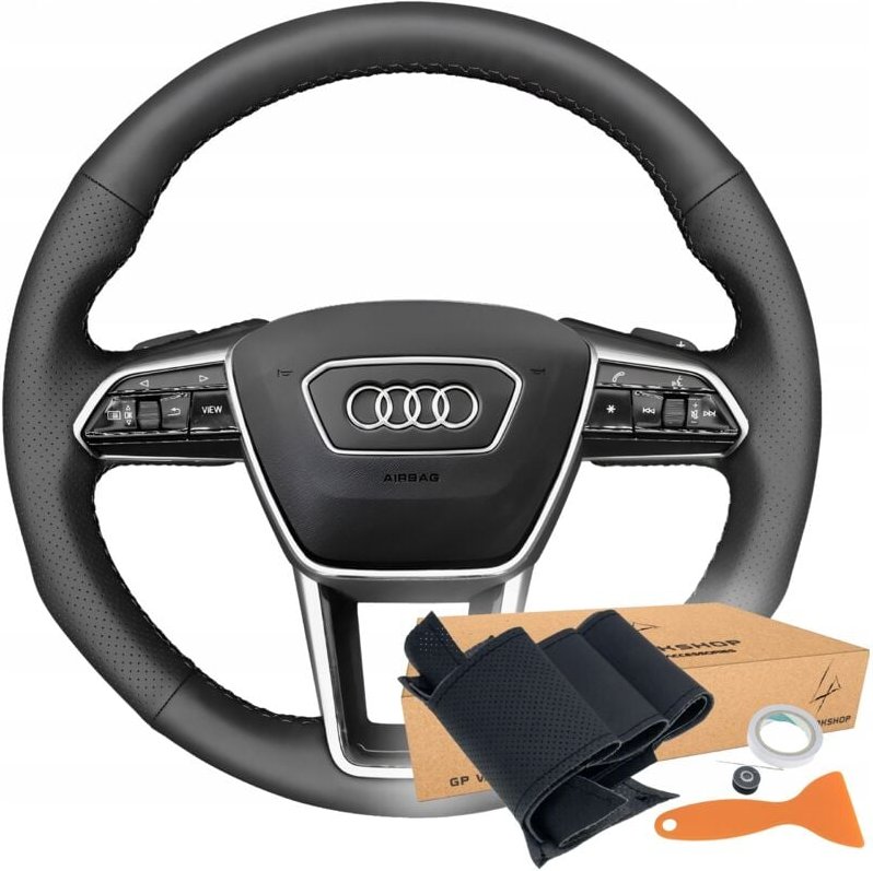 Lenkradabdeckung, Ziermuster für Audi A6 A7 A8 RS6 S7 RS7 S8 E-TRON