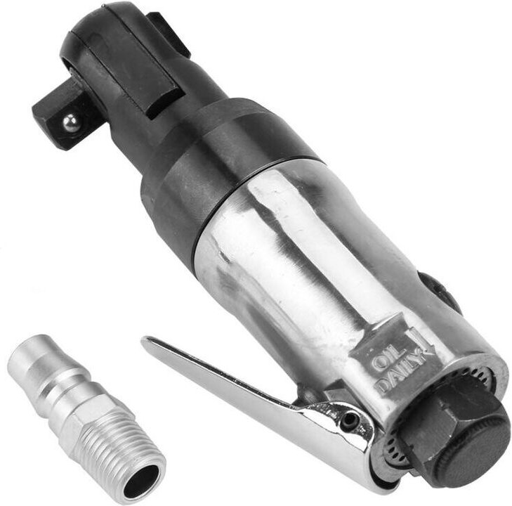 Druckluft-Ratschenschlüssel Hazet Druckluft-Ratschenschlüssel 1/4, Druckluft-Ratschenschlüssel mit Vierkantschaft und Vi...