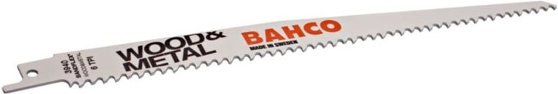 Bahco Sandflex Bimetall-Säbelsägenblätter für Holz und Metall 8/12 ZpZ, 300 mm - 100 Stk/Verpackung