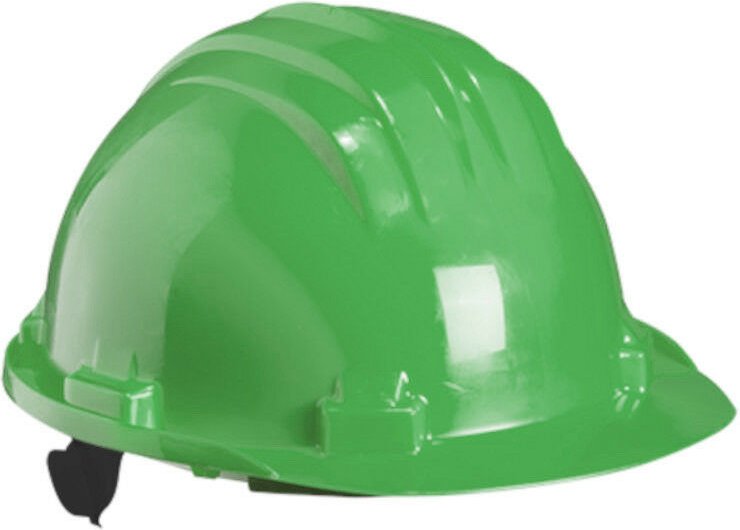 Bauhelm mit Drehverschluss grün