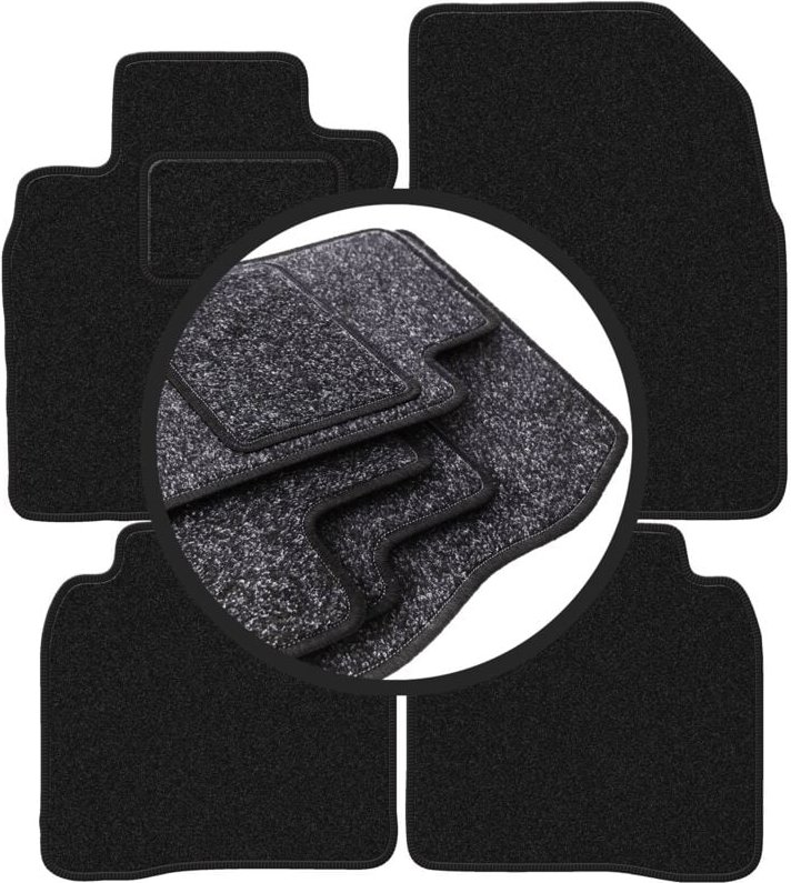 ANTHRA Autofußmatten für: Nissan Note I E11 Minivan (2006-2012)