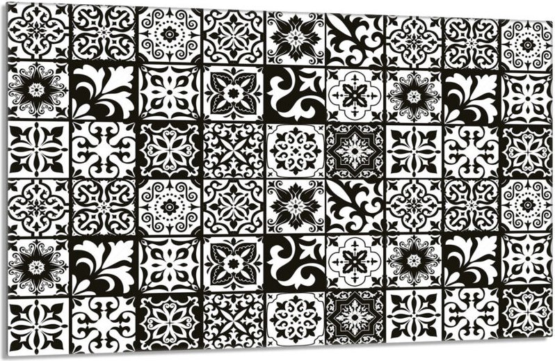 Glasschutzplatte für den Herd 80x52 Mosaik