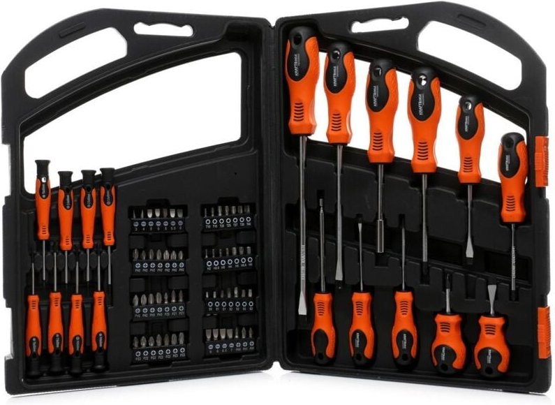 75-teiliges Schraubendreher- und Bit-Set KD10904