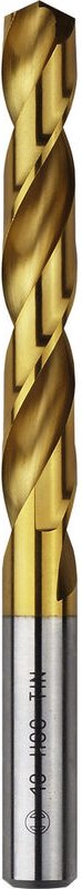 Bosch - Accessories 2609255109 hss Metall-Spiralbohrer 10 mm Gesamtlänge 133 mm TiN din 338 Zylinders
