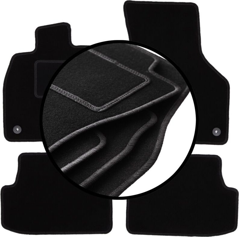 Veloursmatten-Satz für: Volkswagen Golf VII alltrack, Fließheck, Kombi, Variant (2012-)