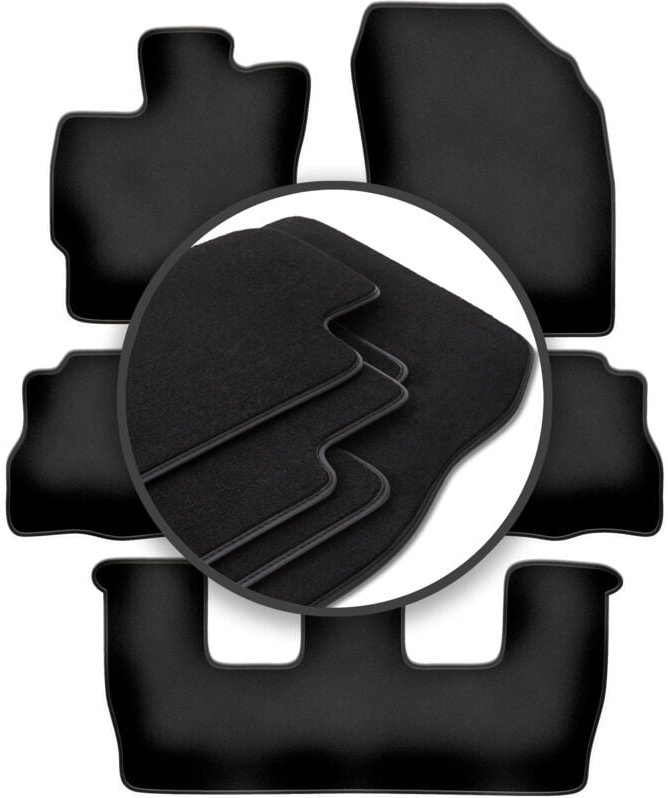 Premium-Fußmatten für: Toyota Prius III Plus 7-Sitzer (2011-)