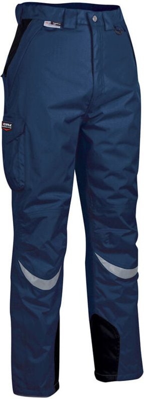 Cofra Thermo Arbeitshose mit Polsterung -47,9°C 200 g/m², Frozen Blau 52