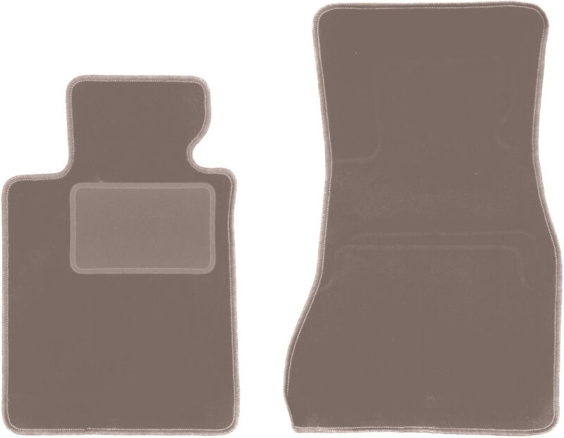 Beige Vordermatten für: BMW 5 G30 Limousine (2017-)