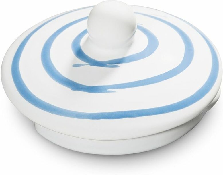 Gmundner Keramik - Blaugeflammt, Oberteil Teekanne 0,5 Liter