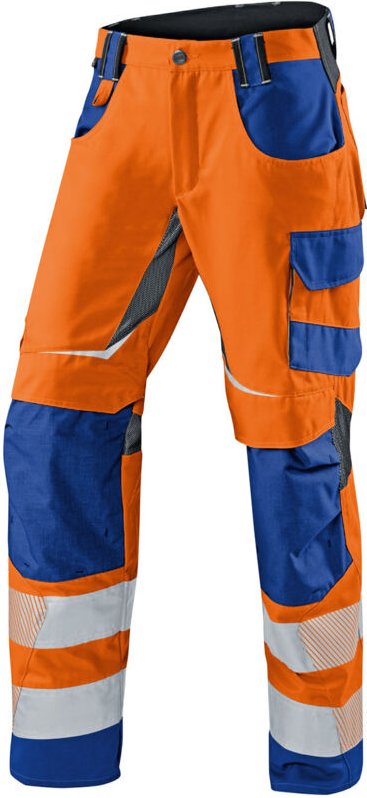 Kübler Sommerhose reflectiq psa 2 warnorange/kbl.blau Gr. 30