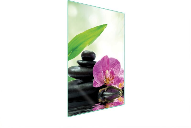 Glasschneidebrett 35x52 Orchidee