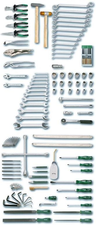 Heyco - 911-AF Kfz-Werkstatt und Wartung: Werkstattschrank, 113-tlg.