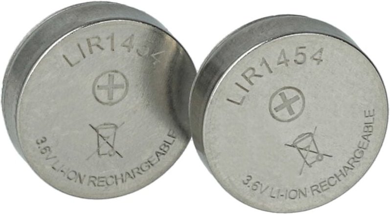 Vhbw - 2x Akku Ersatz für Varta CP1454 A3 für Wireless Headset Kopfhörer (85 mAh, 3,7 v, Li-Ion)