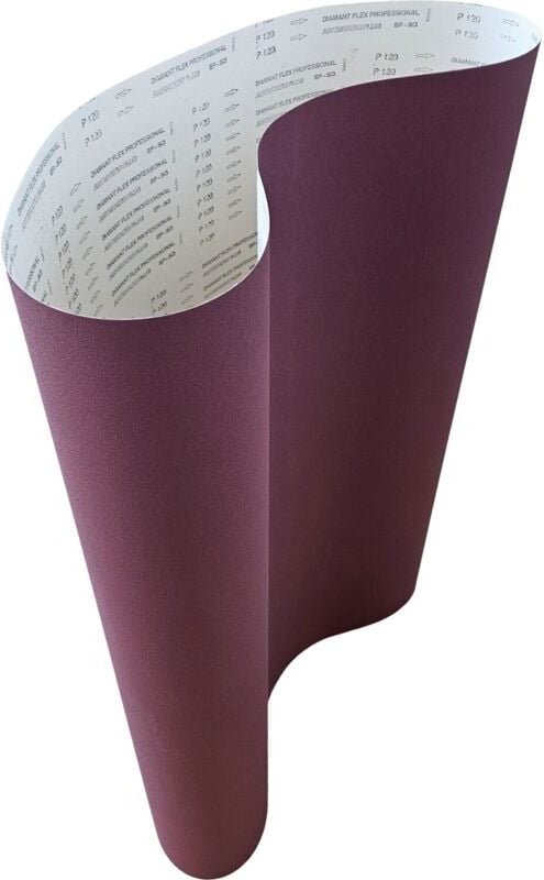Schleifband DiamantflexProfessional 1120x2150mm - Schleifmittel für Holz, Aluminiumoxid, E/F-Papier, antistatisch, Korn ...