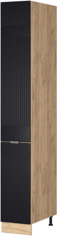 Vicco - Apothekerschrank Fame-Line, Schwarz gestreift, 30 cm