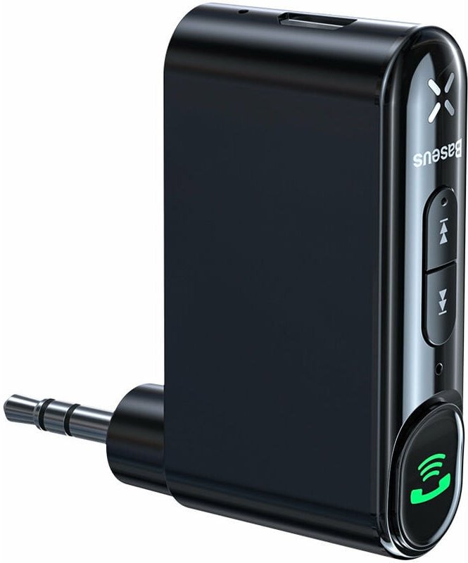Baseus BSBA-02 (Overseas Edition) Bluetooth AUX-Sender – schwarz