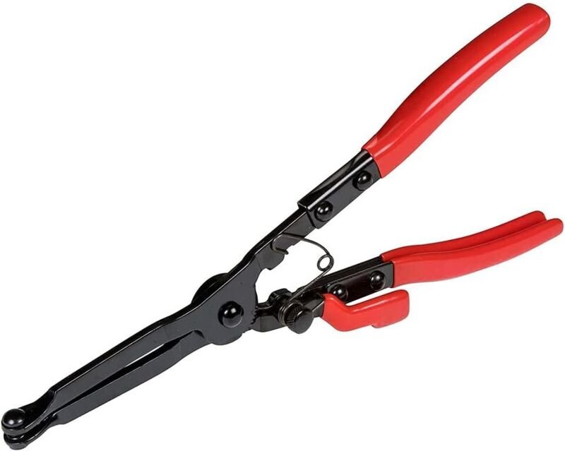 Auspuffschellenzange, MoreChioce Schlauchschellenzange Schellenzange für Auspuffschellen 310 mm - Ahlsen