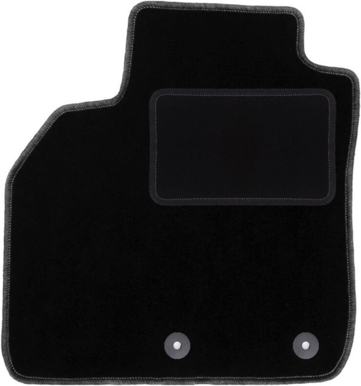 Fahrermatte schwarz für: Renault Grand Scenic III 7-Sitzer (2009-2015)