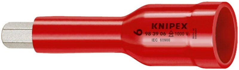 Steckschlüsseleinsätze 8mm 3/8" - 983908 - Knipex