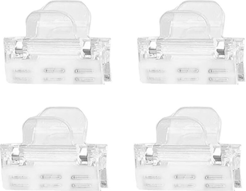 Beutelclips zur Lebensmittelaufbewahrung – 4 Snack-Aufbewahrungsclips Tragbare Kühlschrank-Aufbewahrungsklammern für Tee...