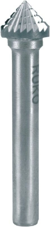 Hartmetall-Frässtift ksk ø 16 mm Kopflänge 8 mm Schaft-Ø 6 mm Verzahnung kvz 4 - 116231 - Ruko