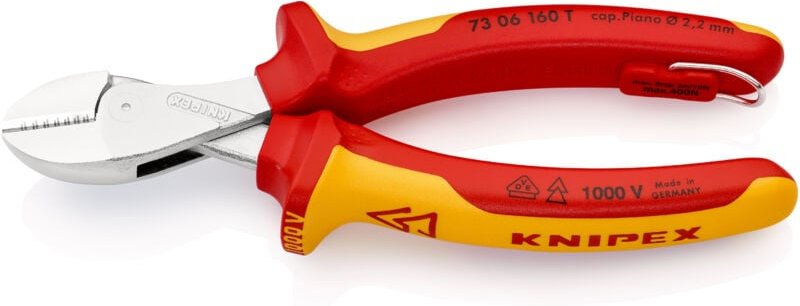 X-Cut 73 06 160 t vde Seitenschneider 160 mm - Knipex