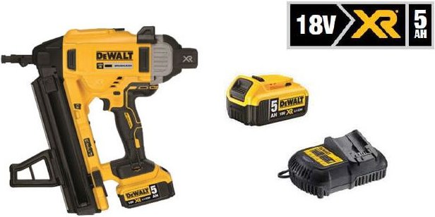 Xr 18V 5Ah + 2.6 x 20mm Dewalt Akku-Nagler für Beton/Stahl - DCN89015BOITES