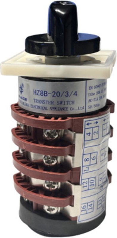 HZ8B-20/3/4 Schalter Schweißstufen Schutzgas-Schweißgerät 690V 20A