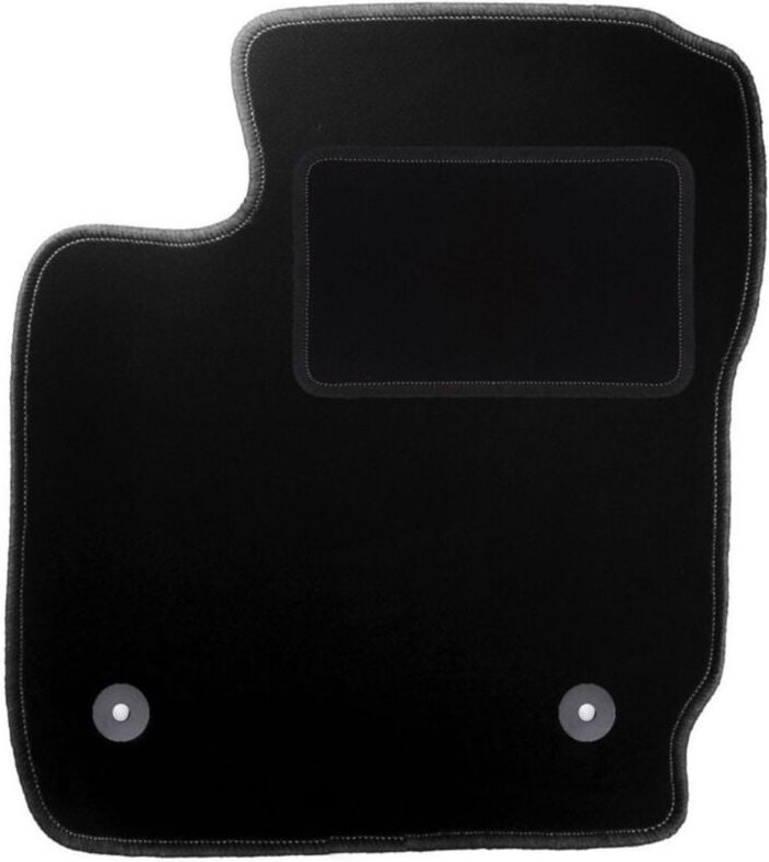 Fahrermatte schwarz für: Ford Tourneo Courier Kombivan (2014-)