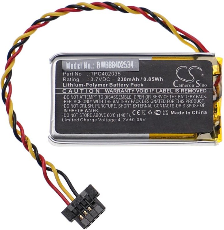 Vhbw - Akku kompatibel mit Mio MiVue 792 Dashcam (230mAh, 3,7V, Li-Polymer)