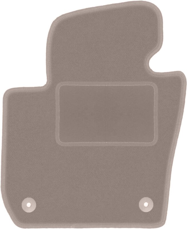 Beige Fahrermatte für: Skoda Superb II Lang Limousine, Kombi (2008-2015)