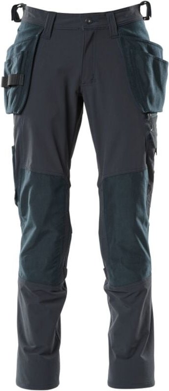 Thumbnail - Accelerate Hose mit CORDURA-Knie- und Hängetaschen 18031-311 Gr. 116 schwarzblau - Mascot