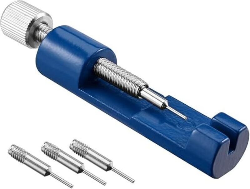 Werkzeug zum Entfernen von Uhrenarmbändern mit Metallgliedern, Entferner für gerade Stifte, Bandlängenversteller