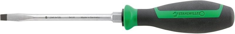 Stahlwille 4622 14x2,5 mm Schlitzschraubendreher HER MIT DRALL-GRIFF Schraubendreher Drall+ 2K Schl