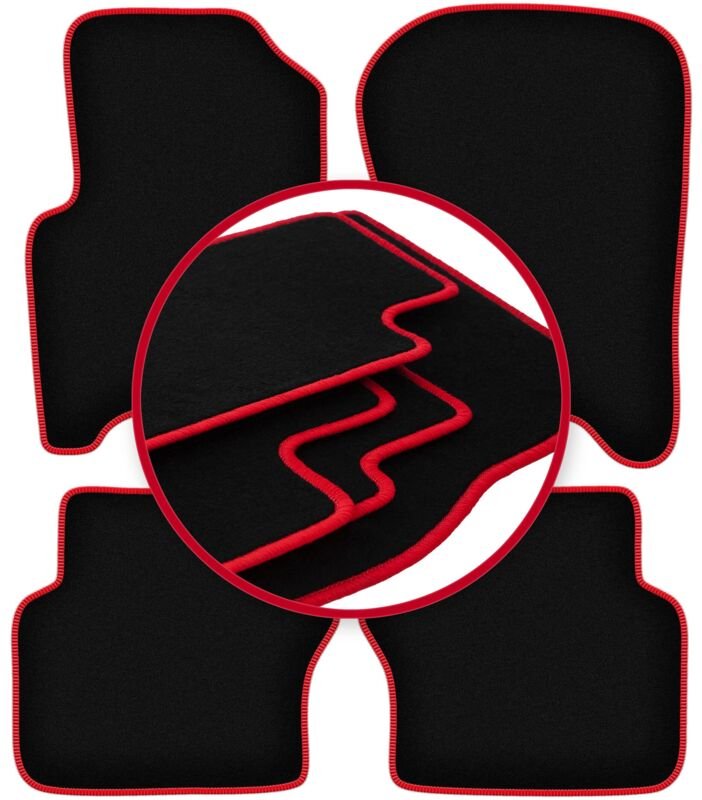 CARLUX-RED Autofußmatten für: Range Rover Sport I SUV (2005-2012)