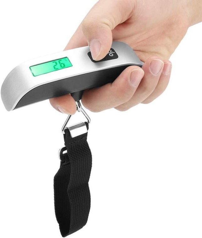 Reisegepäckwaage, tragbare digitale Gepäckwaage, Personenwaage, Gepäckwaage, Gepäckwaage für Gepäck, digitale Gepäckwaag...
