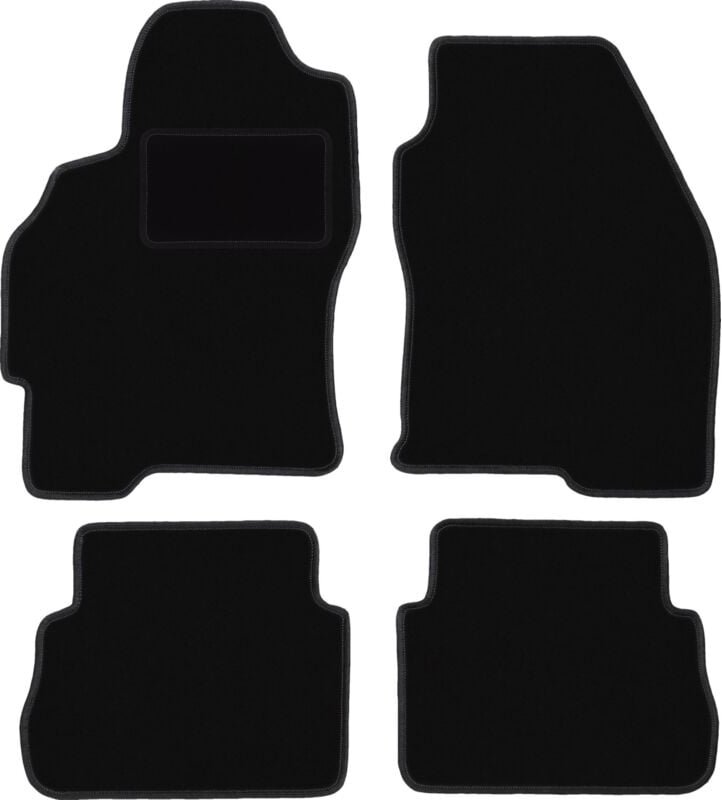 Schwarze Veloursmatten für: Ford Mondeo MK2 Kombi, Limousine, Liftback, Fließheck (1996-2000)