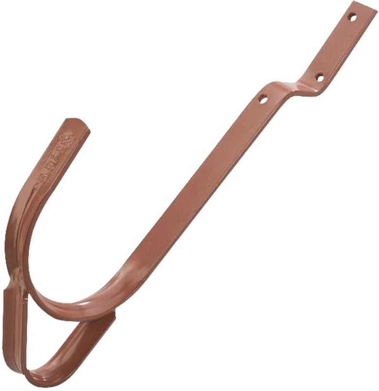 Thumbnail - Munk - Günzburger Steigtechnik Dachhaken für Biberziegel rotbraun pulverbeschichtet - 011219