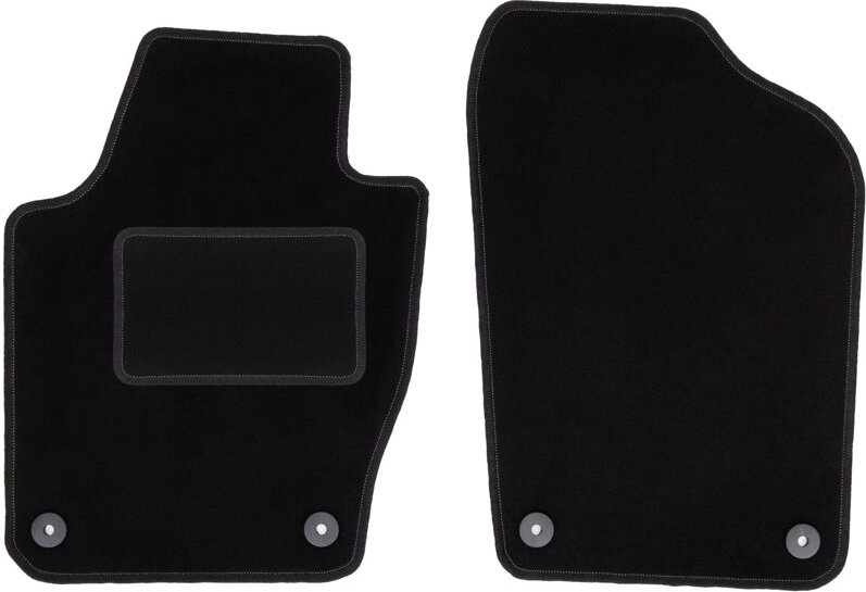 Vordere Matten schwarz für: Volkswagen Polo V Fließheck (2009-2017)