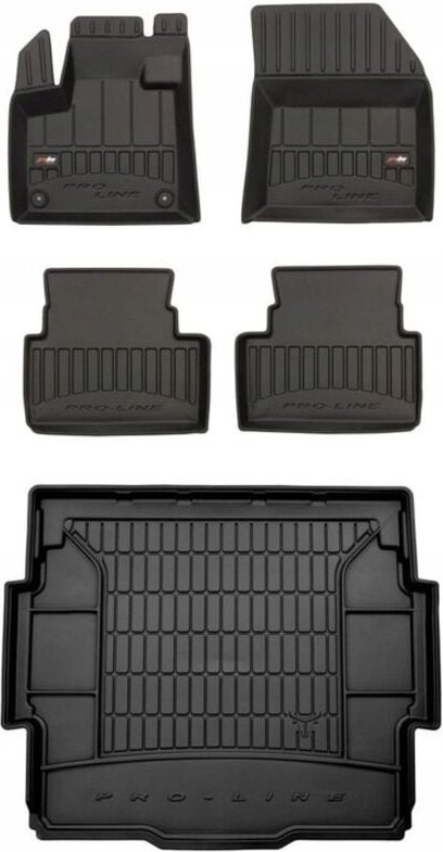 3D SET Gummimatten und Kofferraummatte Citroen C5 Aircross ab 2018