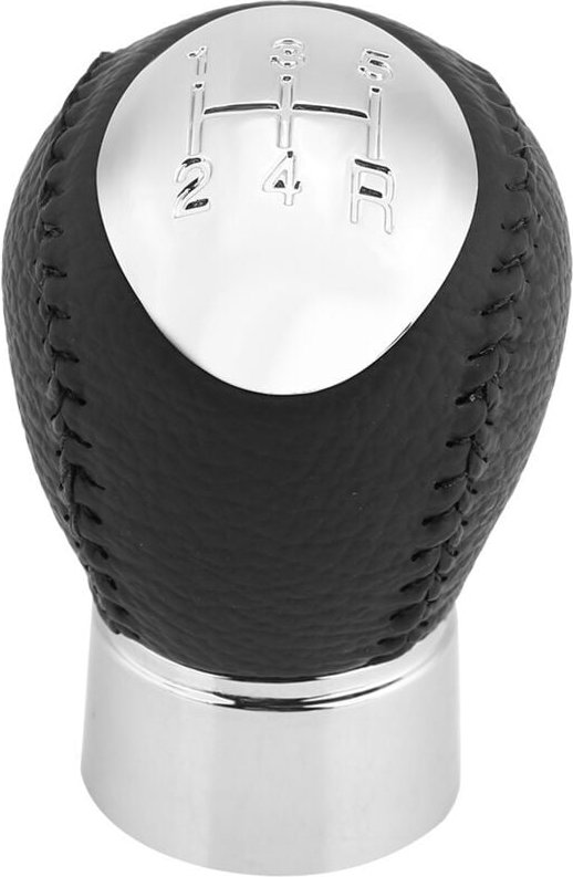 Eosnow - Auto-Styling 5-Gang-Schaltknauf aus Kunstleder, passend für Mazda 3 5 6 323 626 RX-8 mpv