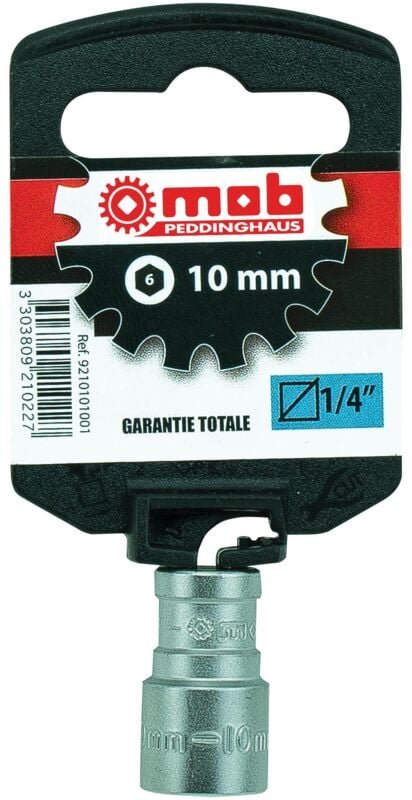 Standard 6-Kant-Steckschlüssel 1/4'' 10mm Auf Mob-Karte - 9210101001