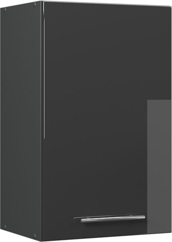 Hängeschrank Fame-Line, Anthrazit Hochglanz, 45 cm, Vicco