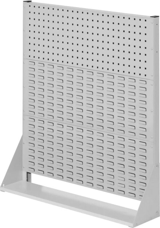 Kappes ®RasterPlan Stellwände einseitig Größe 3 - 1x Lochplatte 2x Schlitzplatten Lichtgrau RAL 7035