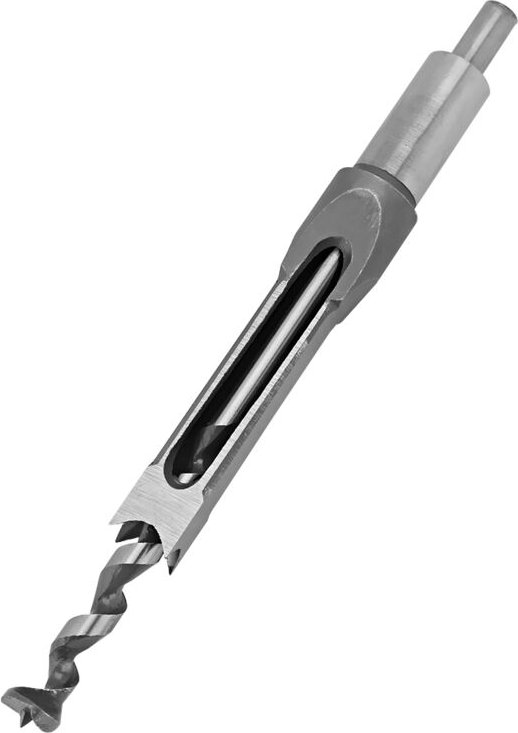 Ej.Life 1 Stück 10mm Quadrat Löcher Säge Bohrwerkzeug, Hohl Einsteckmeißel Set DIY Holzbearbeitungswerkzeuge Meißel Cutt...