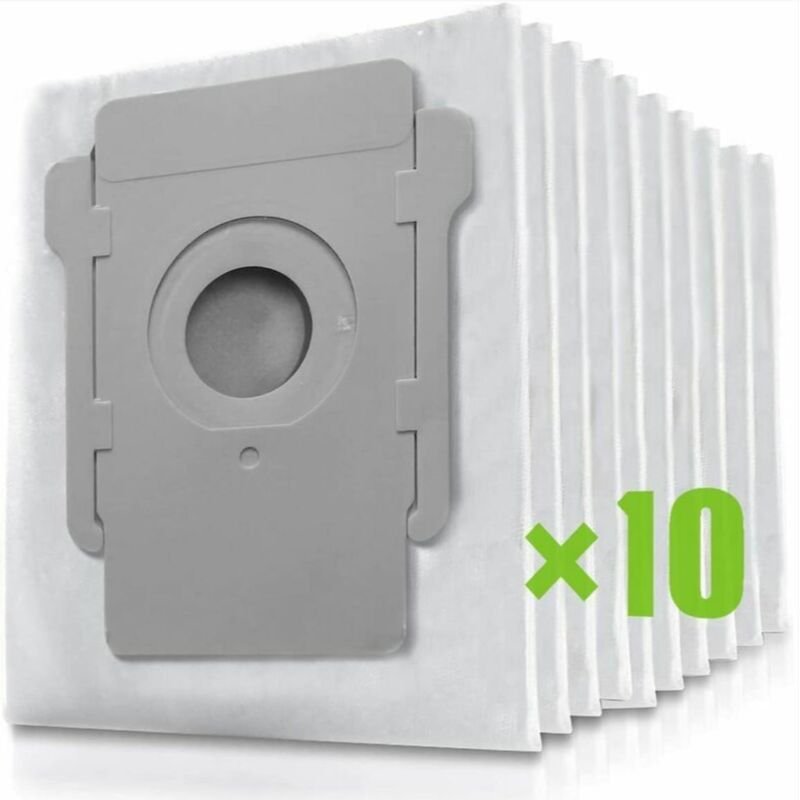 Staubsaugerbeutel, 10er-Pack, Staubsaugerbeutel, kompatibel mit Beuteln der i-, s- und j-Serie, Ersatz für iRobot Roomba...