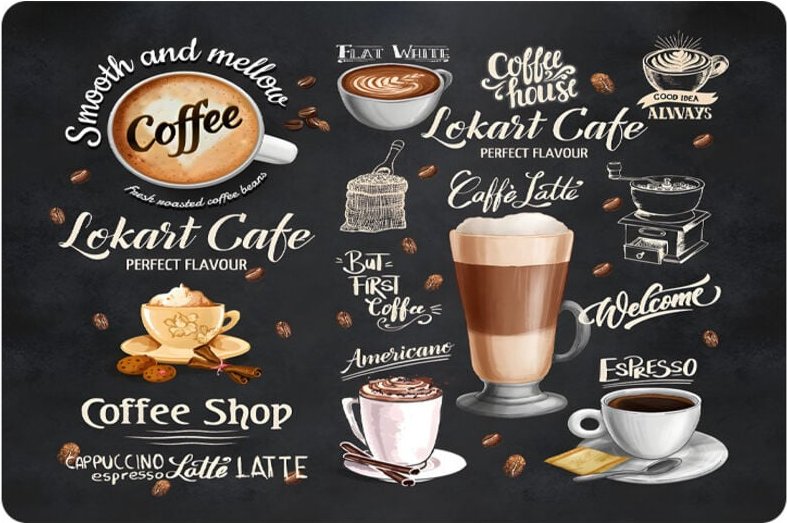 Kaffeemaschinenmatte, 40 x 60 cm, super saugfähige Küchenablaufmatte, Kieselgur, Tropfmatte, absorbiert das 1,7-fache se...