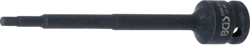 Kraft-Bit-Einsatz Länge 150 mm Antrieb Innenvierkant 12,5 mm (1/2") Innensechskant 5 mm