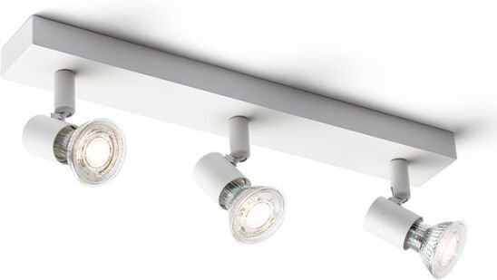 Strahler trica iii Wand weiss 230V GU10 3x25W