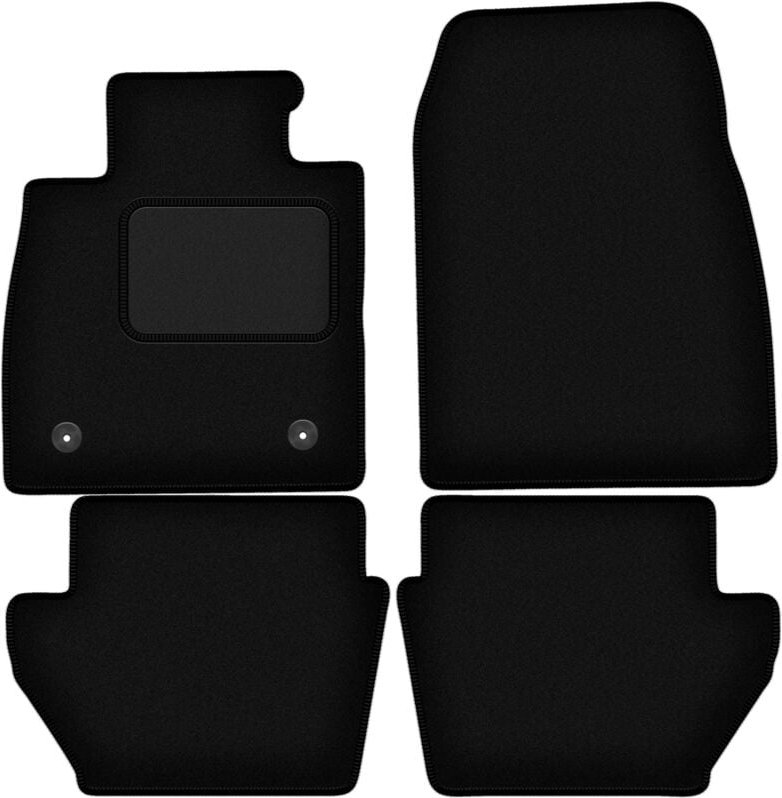 Schwarze Veloursmatten für: Ford Puma II Crossover (2019-)